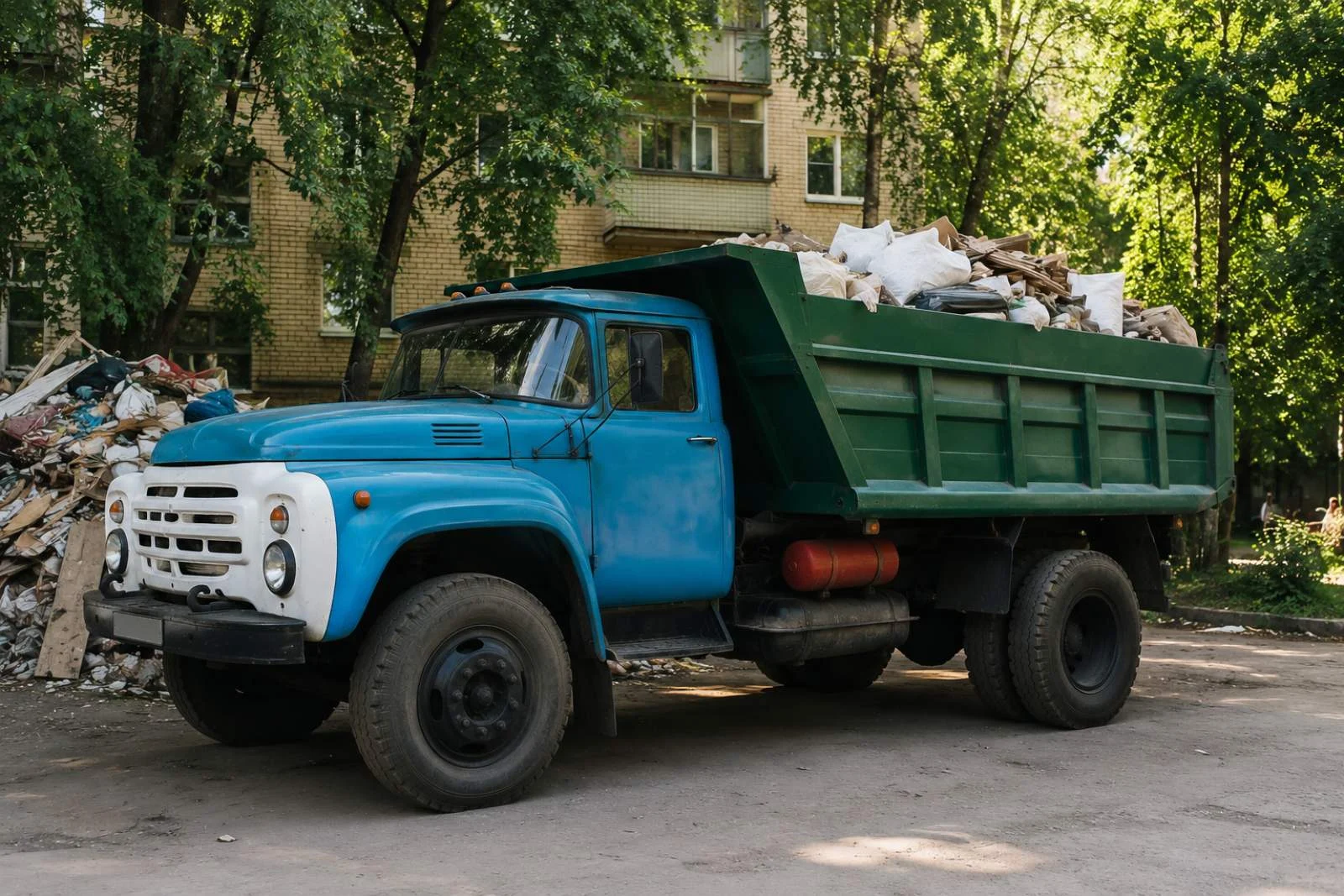 ЗІЛ Самоскид (вивіз сміття)